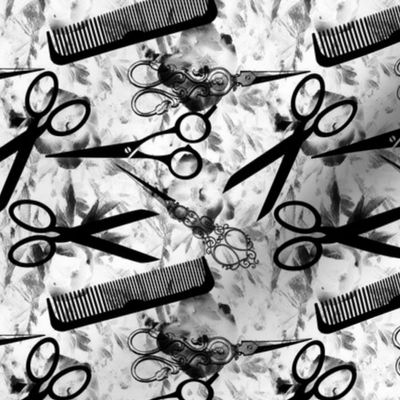  scissors black and white 