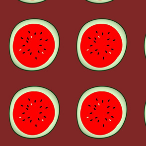watermelon-red