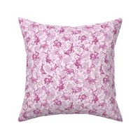 Rabbit Hare Paisley - pink - small -