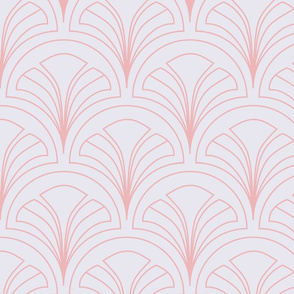 Art Deco Shells - Pink