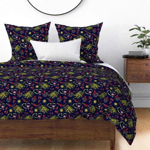 Wendy’s Australiana Garden - midnight blue, medium