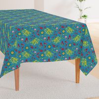 Wendy’s Australiana Garden - teal green, medium