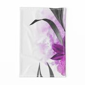 Purple Orchid Bold Print