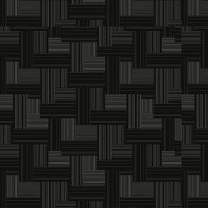 Masculine Geometric Gray Weave