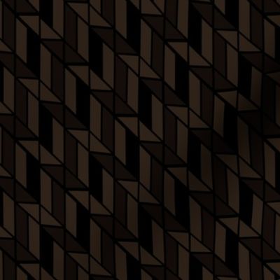 Brown Abstract Geometric