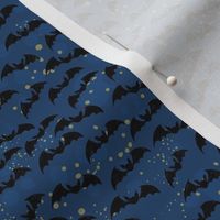 Little Bats Navy Pattern