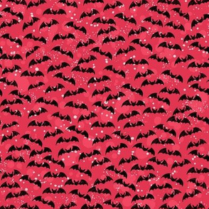 Little Red Bats Halloween