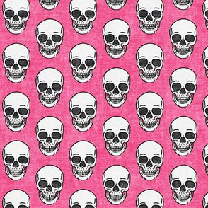 skulls - pink skull - halloween - LAD20