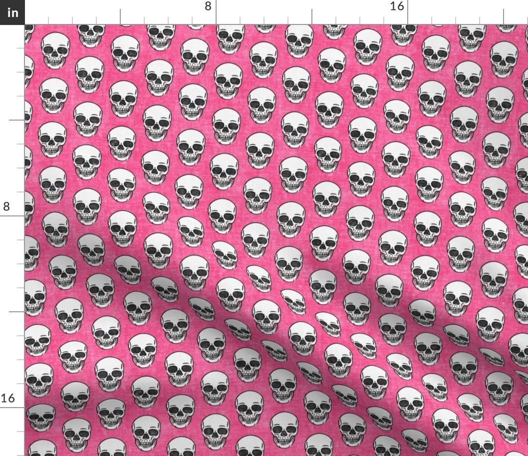 skulls - pink skull - halloween - LAD20