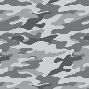 camo silver gray