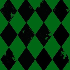 Green and Black Harlequin 