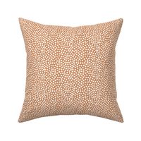 Rough & wild cheetah wild cat spots animal print nursery minimal trend sandstone orange neutral SMALL