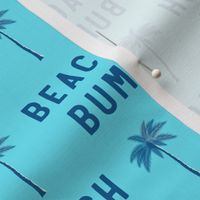 beach bum - blue on blue - C20BS