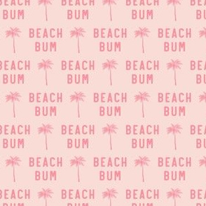 (3/4" scale) beach bum - pink on pink - C20BS