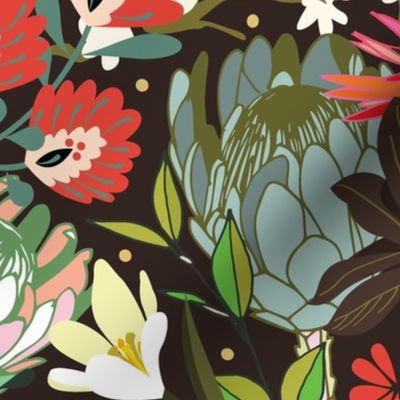 Floral maximalism | large