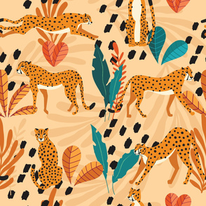Cheetah pattern 03