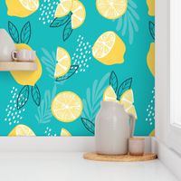 Fruit Lemon Pattern 08