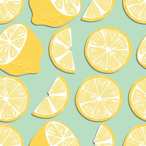 Fruit Lemon Pattern 12