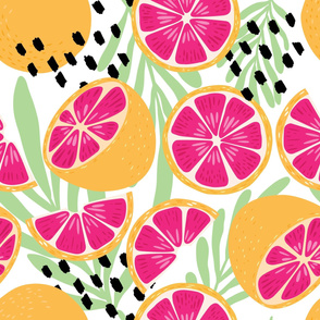 Fruit Grapefruit Pattern 17