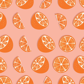 Fruit Orange Pattern 023