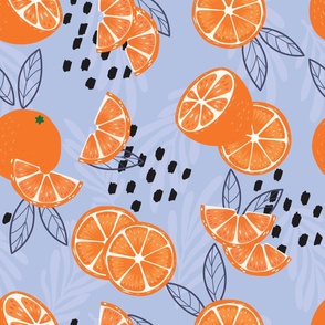 Fruit Orange Pattern 024