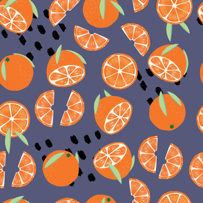 Fruit Orange Pattern 025