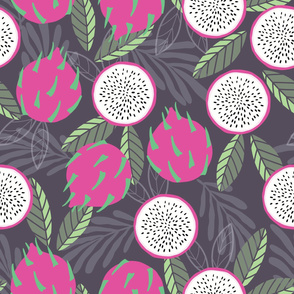Fruit Dragon Fruit Pattern 033