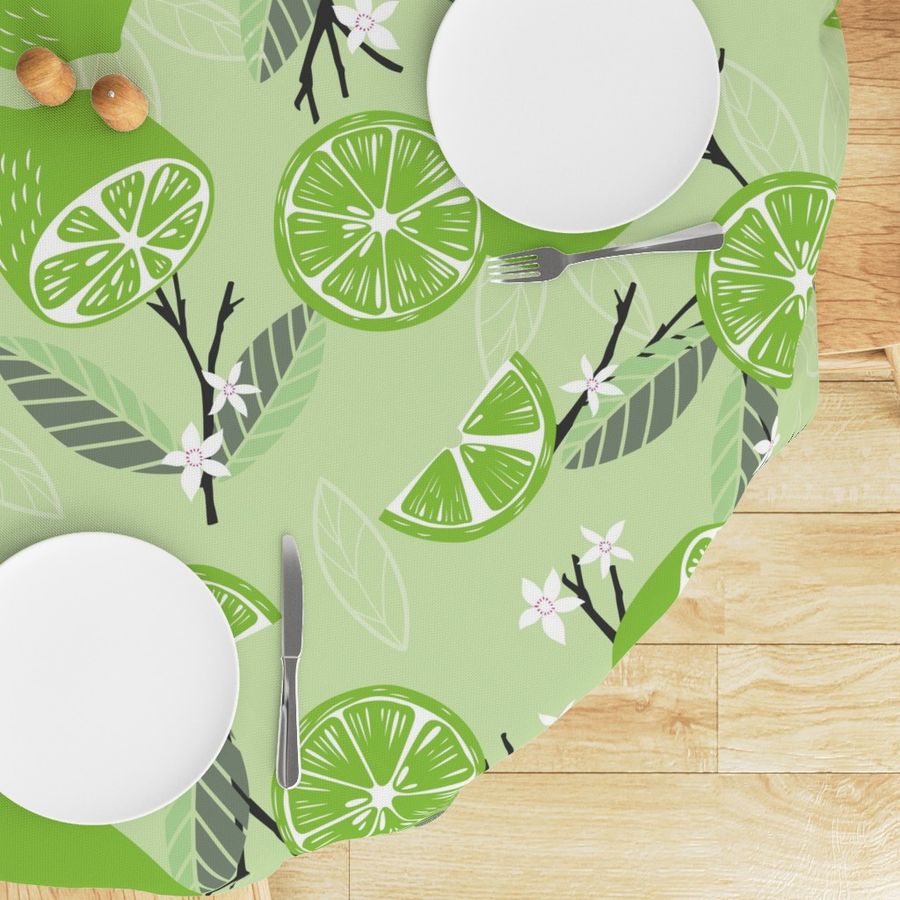 Fruit Lime Pattern 037