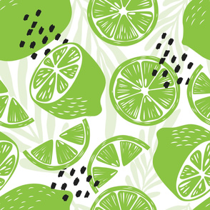 Fruit Lime Pattern 038