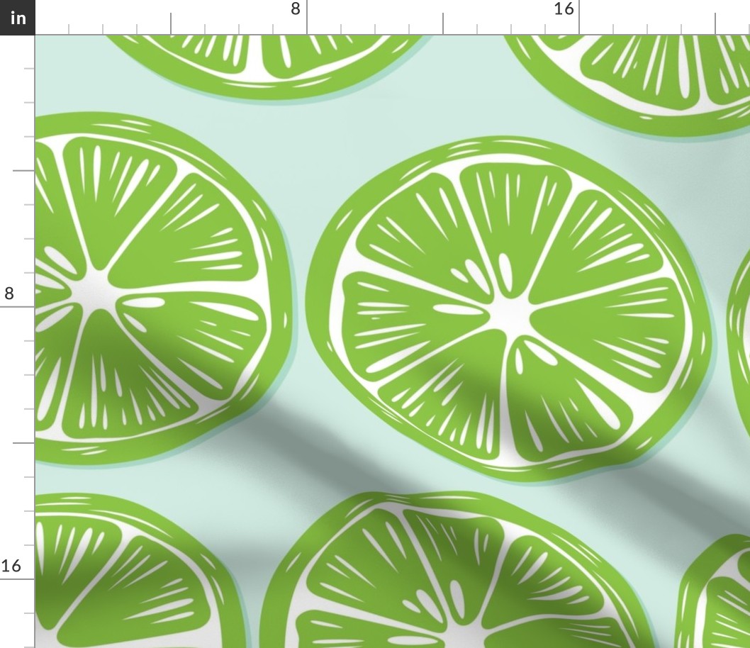 Fruit Lime Pattern 040