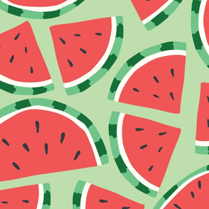 Fruit Watermelon Pattern 044