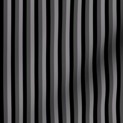 gomez striped suit black grey and light grey quarter inch stripes