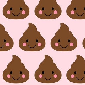 oh poop pink LG :: cheeky emoji faces