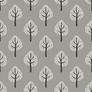 tree fabric - interiors fabric - tree wallpaper - sfx5803