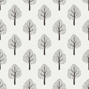 tree fabric - interiors fabric - tree wallpaper - sfx5803