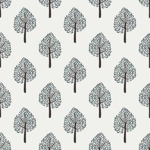 tree fabric - interiors fabric - tree wallpaper - sfx5914