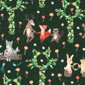 midsummer forest animals