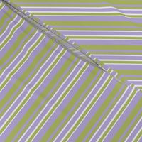 stripes green/lavender
