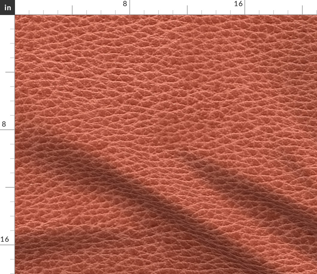 Leather Texture- Coral