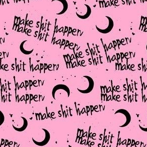 Make Stuff Happen on pink