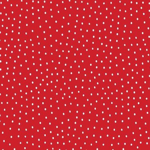 Berry seed spots - white  on red