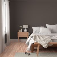 Solid Earthen Brown Plain Color Wallpaper