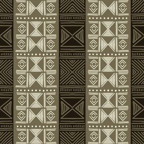 Ethnic Dark Mudcloth