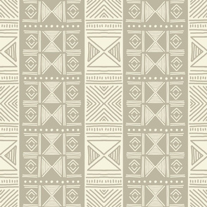 Ethnic Grey Mudcloth