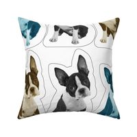 boston terrier pillow