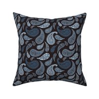 Paisley Dark Blue