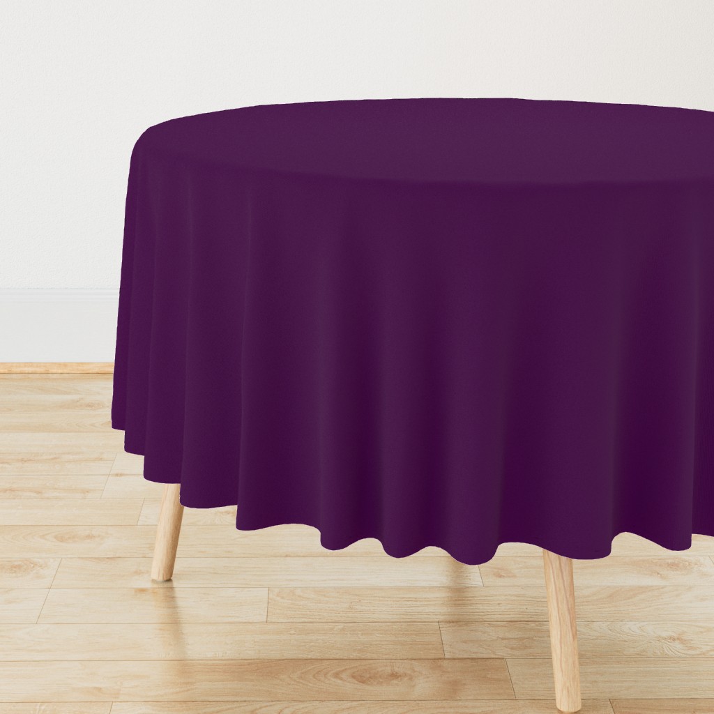 Eggplant Deep Purple Solid Coordinate Fabric