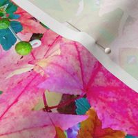 magical lifeforms liquid amber leaf pink green trending curtains table runner tablecloth napkin placemat dining pillow duvet cover throw blanket curtain drape upholstery cushion duvet cover wallpaper fabric living decor