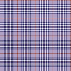 Southdown tartan - 2" custom purple