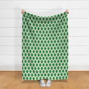 Kelly Green Ikat